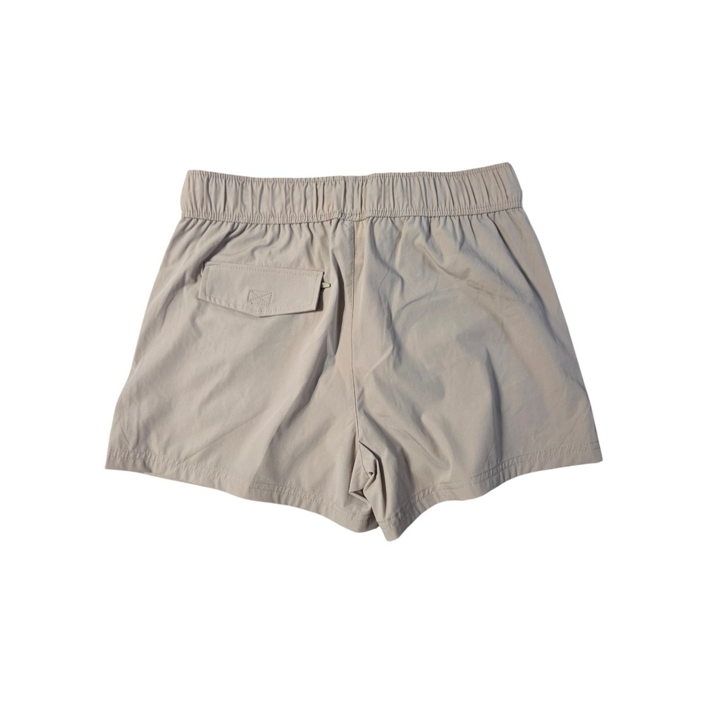 Avalance Beige Hiking Shorts Women's Mid Rise Pull On S NWT CA534R2 - Picture 2 of 10